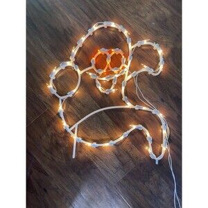 Vintage Seasons Dazzlers LightUp Ghost/Halloween Silhouette 45 Lights 1996